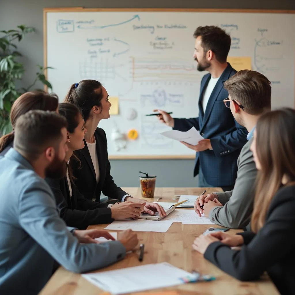 BeratungsPro Team bei der strategischen Planung